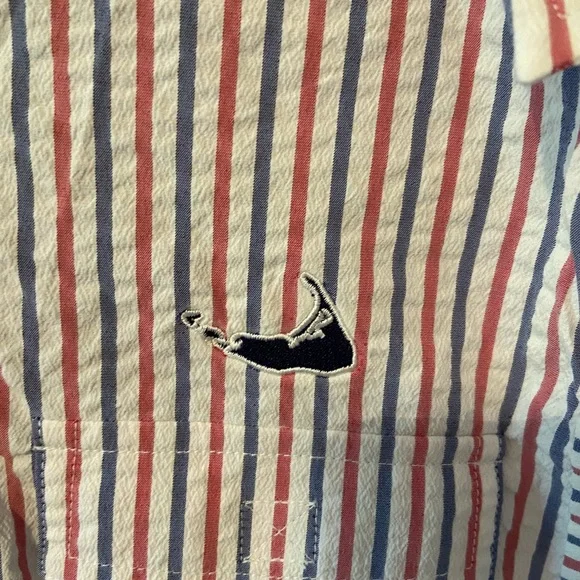 Vineyard Vines seersucker cover up dress - Picture 5 of 8